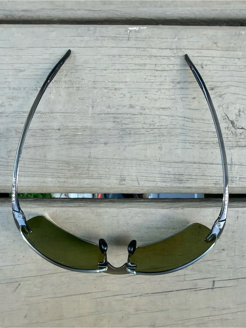 Maui Jim Lighthouse Polarized Rimless Sunglasses